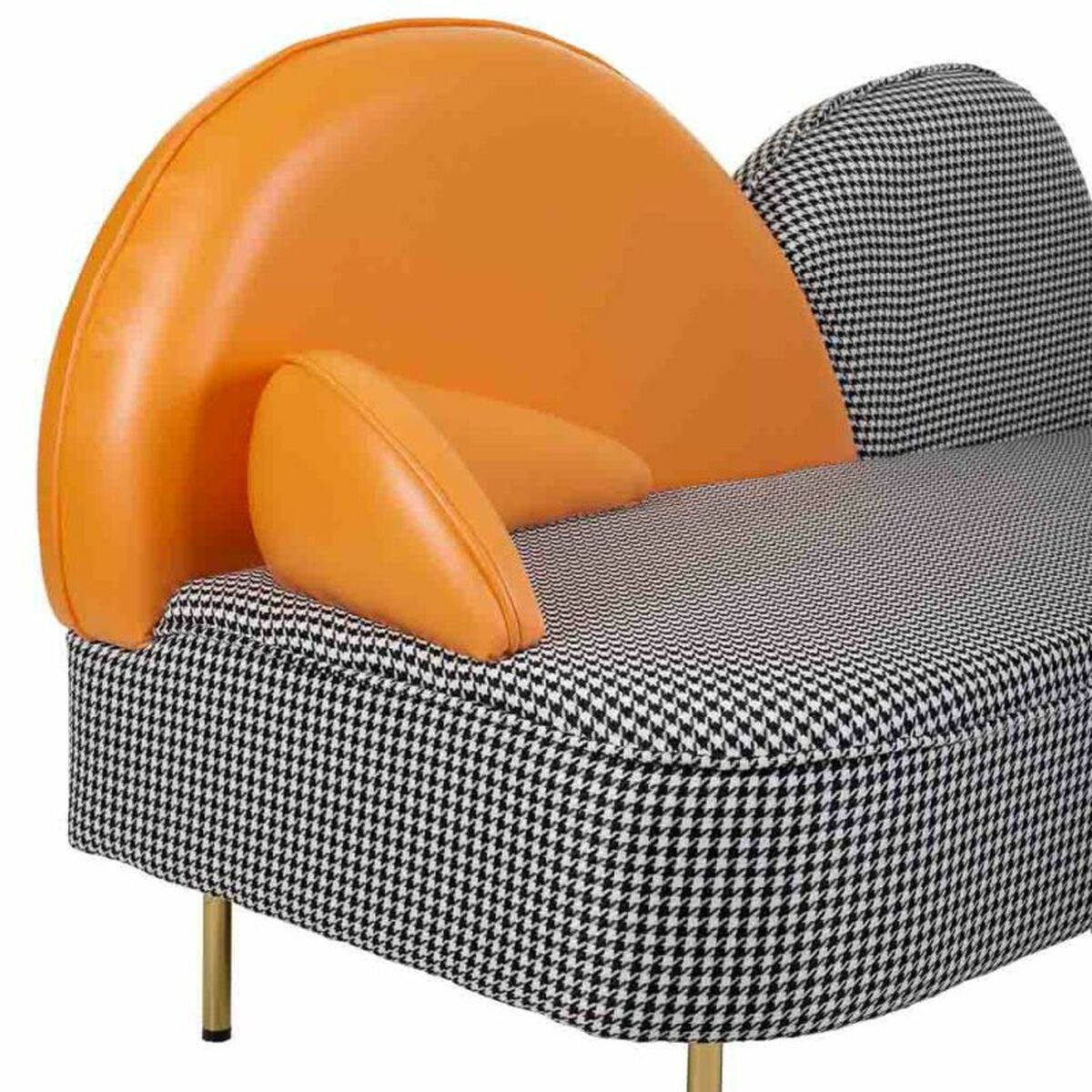 Soffa Alexandra House Living Grå 75 x 90 x 150 cm - 8