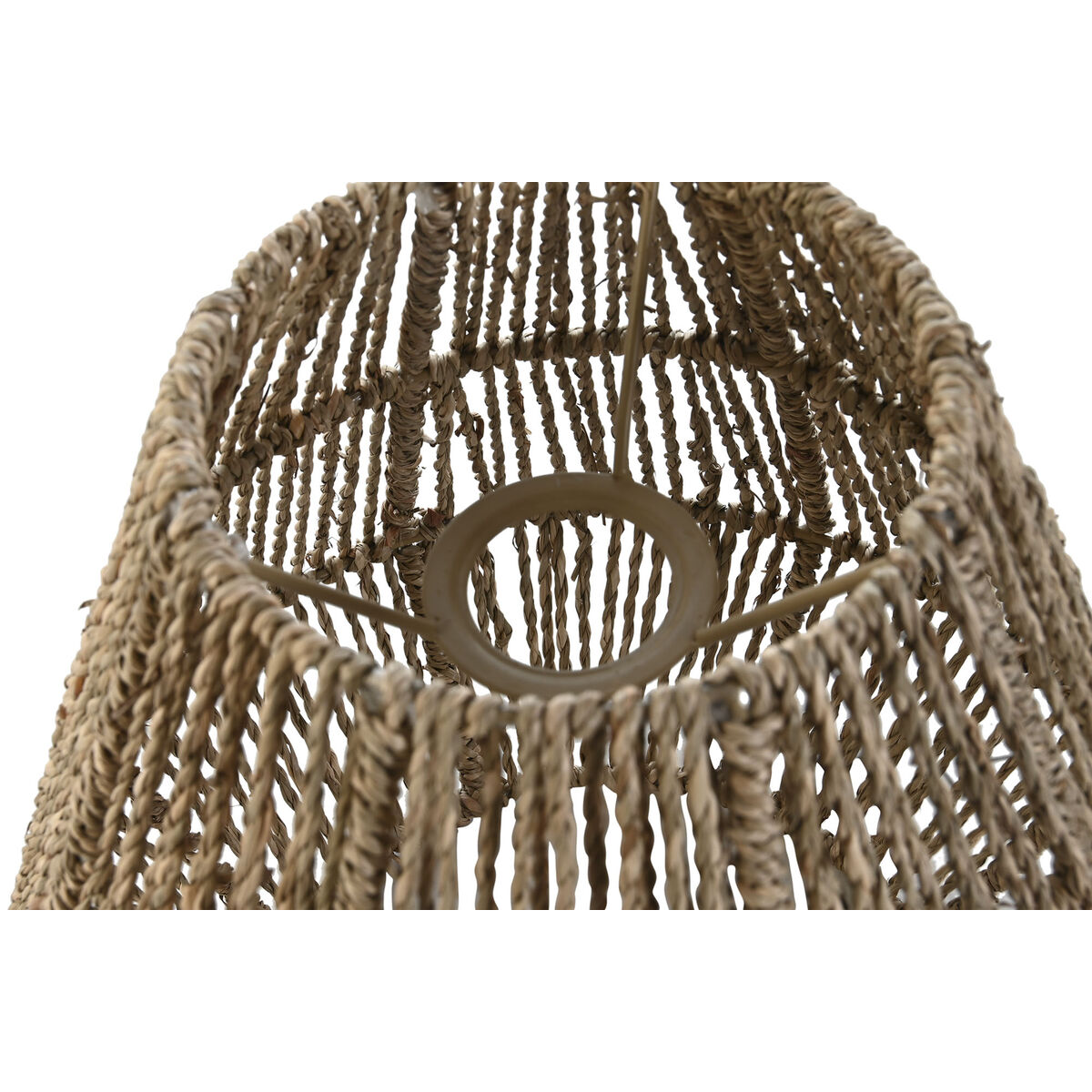 Lampskärm DKD Home Decor 30 x 30 x 28 cm Naturell Sjögräs - 2