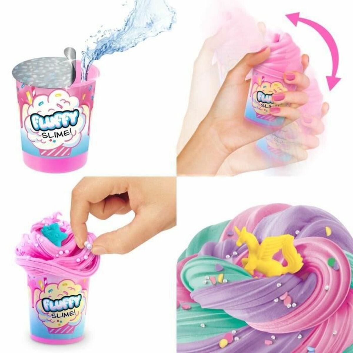 Slime Canal Toys Fluffy Pop - 7