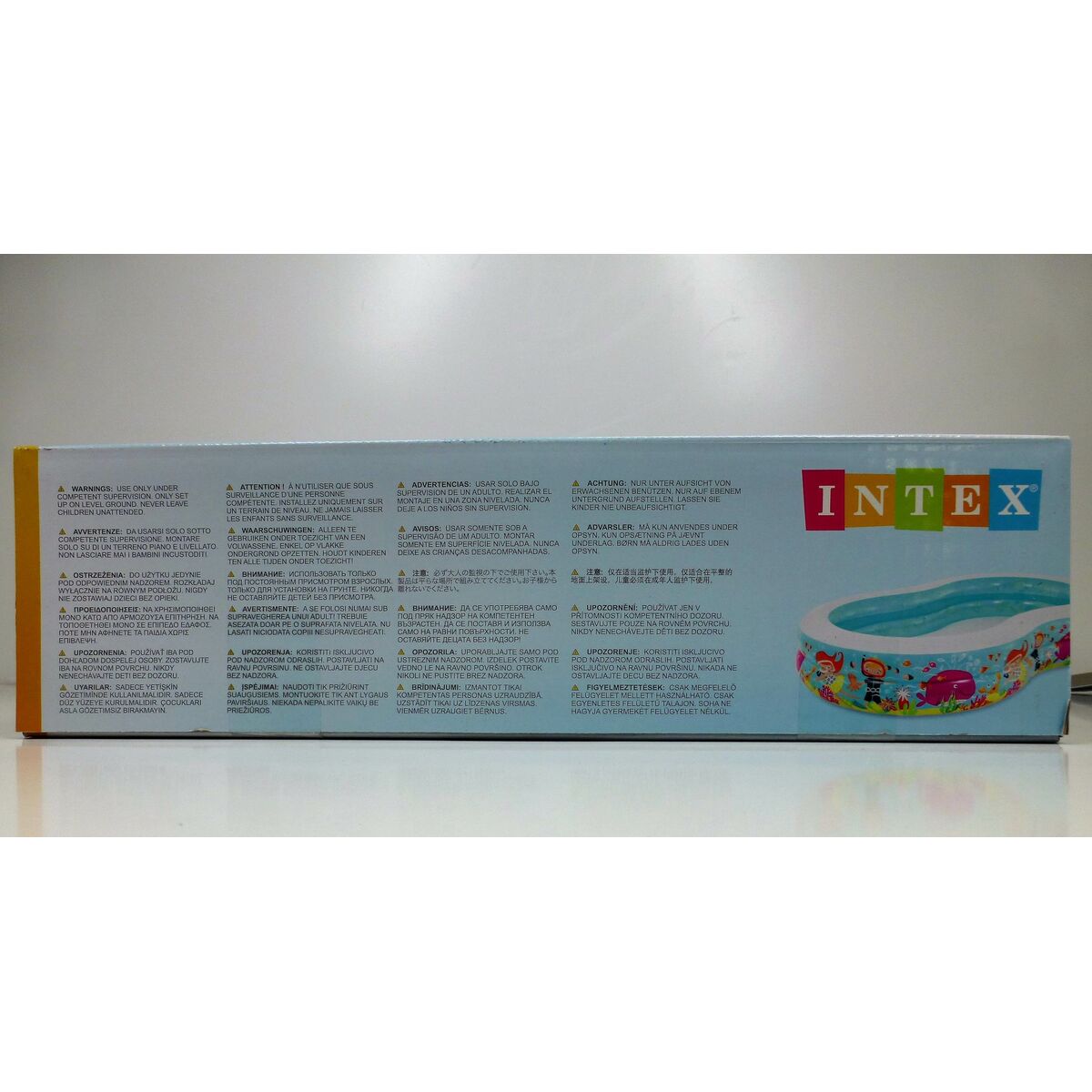 Upplåsbar bassäng   Intex PARADISE         700 L 262 x 46 x 160 cm - 9