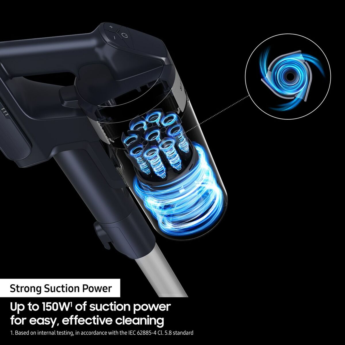 Sladdlös Cyklonborstdammsugare Samsung VS15A60AGR5 150 W - 9