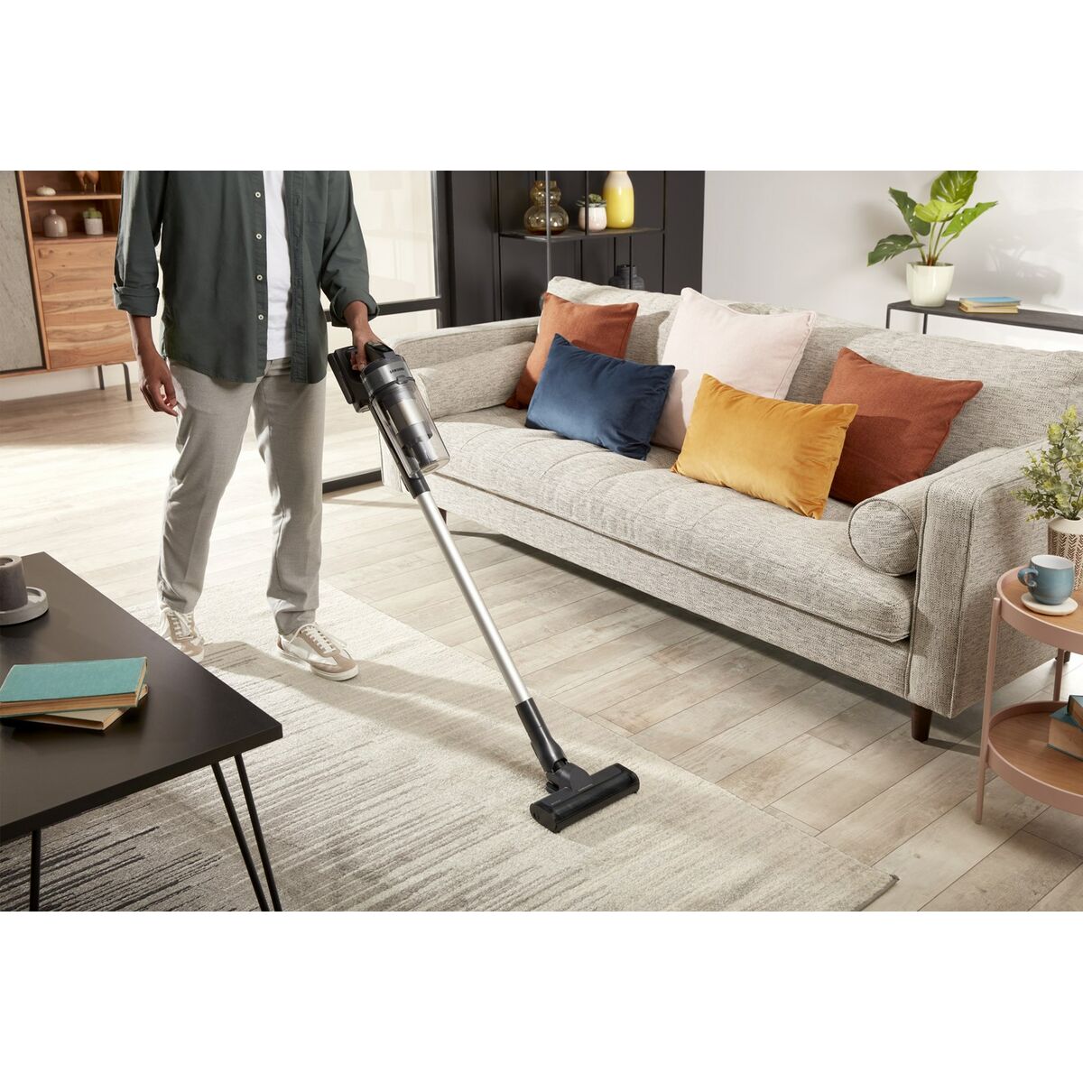Sladdlös Cyklonborstdammsugare Samsung VS15A60AGR5 150 W - 13