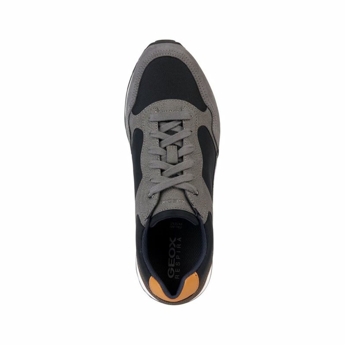 Sportskor Casual Herr Geox Vicenda Grå - 3