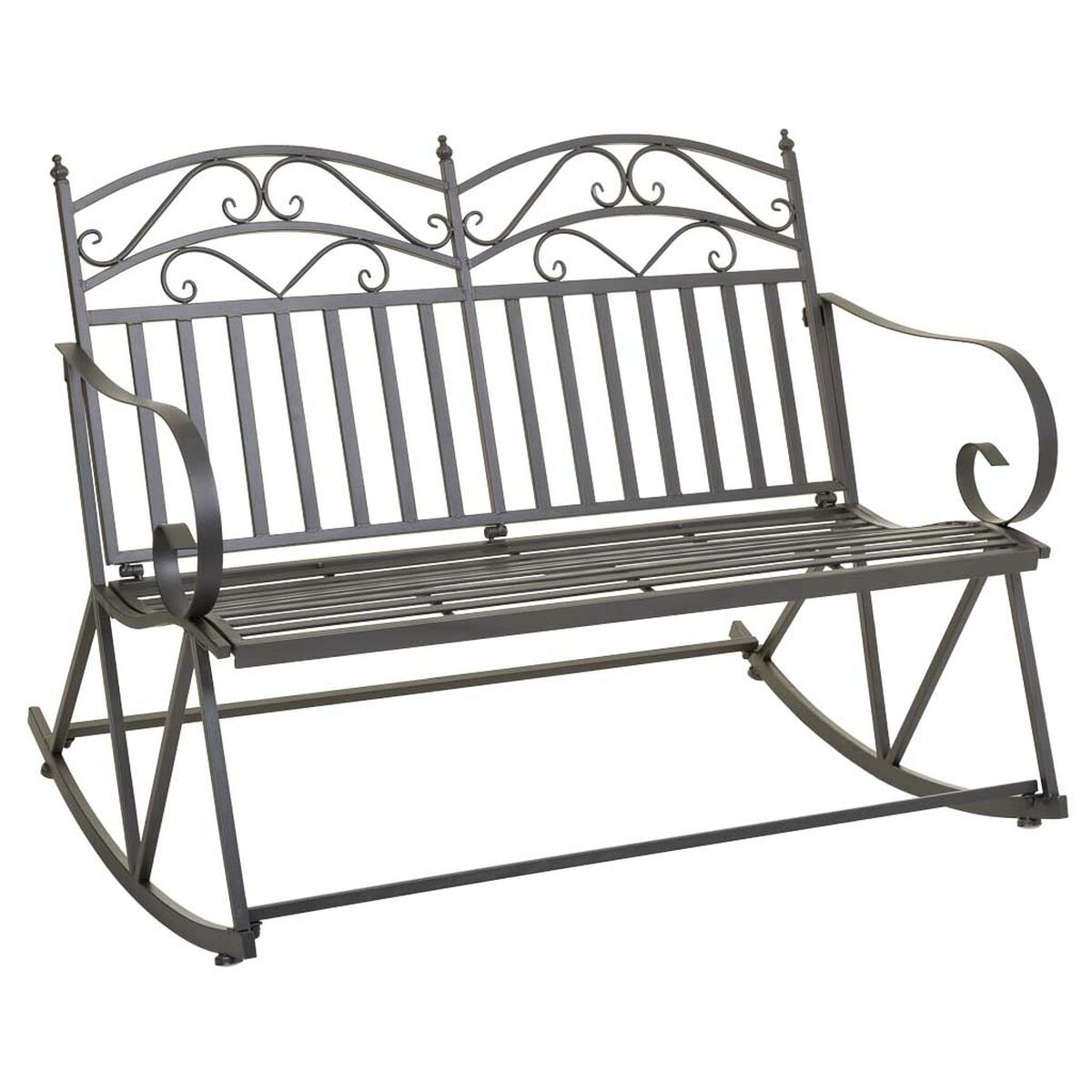 Soffa Alexandra House Living Brun 24 x 48 x 24 cm Gungstol
