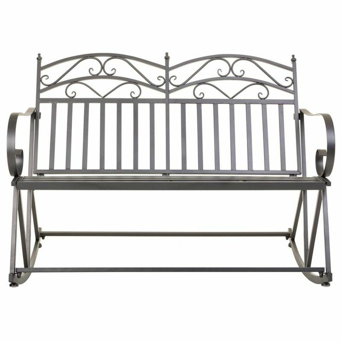 Soffa Alexandra House Living Brun 24 x 48 x 24 cm Gungstol - 2