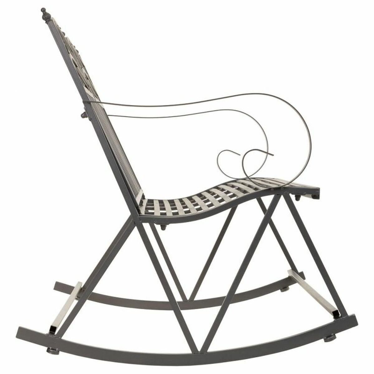 Soffa Alexandra House Living Brun 24 x 48 x 24 cm Gungstol - 5