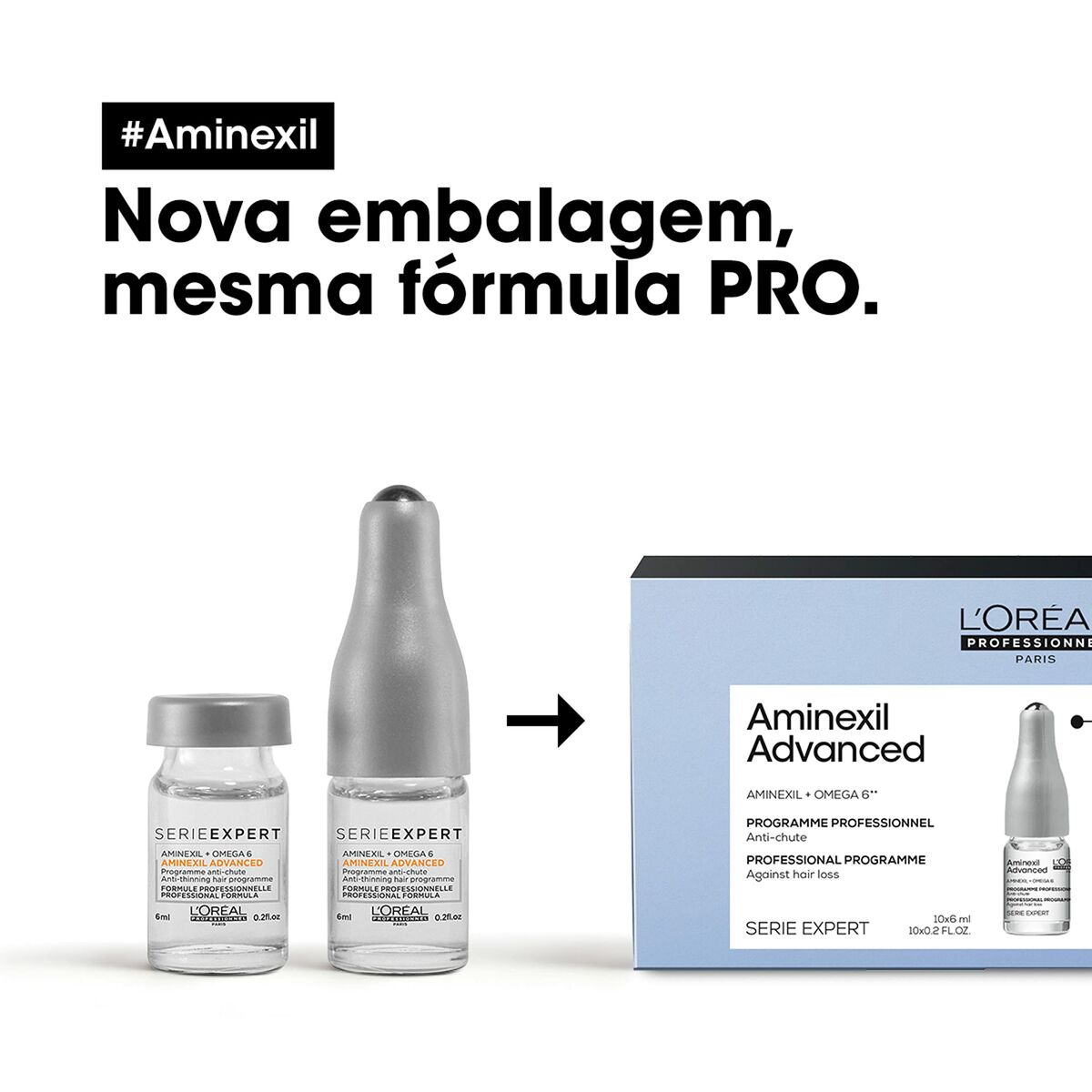 Anti-håravfall ampuller L'Oreal Professionnel Paris AMINEXIL ADVANCED - 3