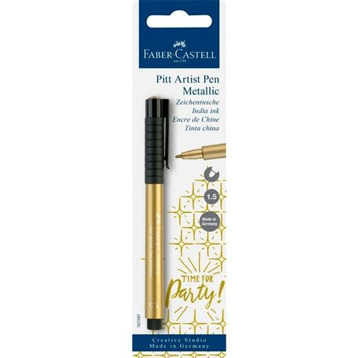 Spritpenna Faber-Castell Pitt Artist Gyllene (5 antal) - 2