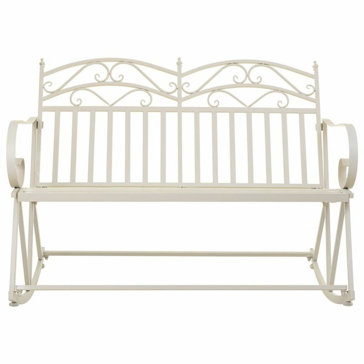Soffa Alexandra House Living Vit 20 x 48 x 20 cm Gungstol - 2