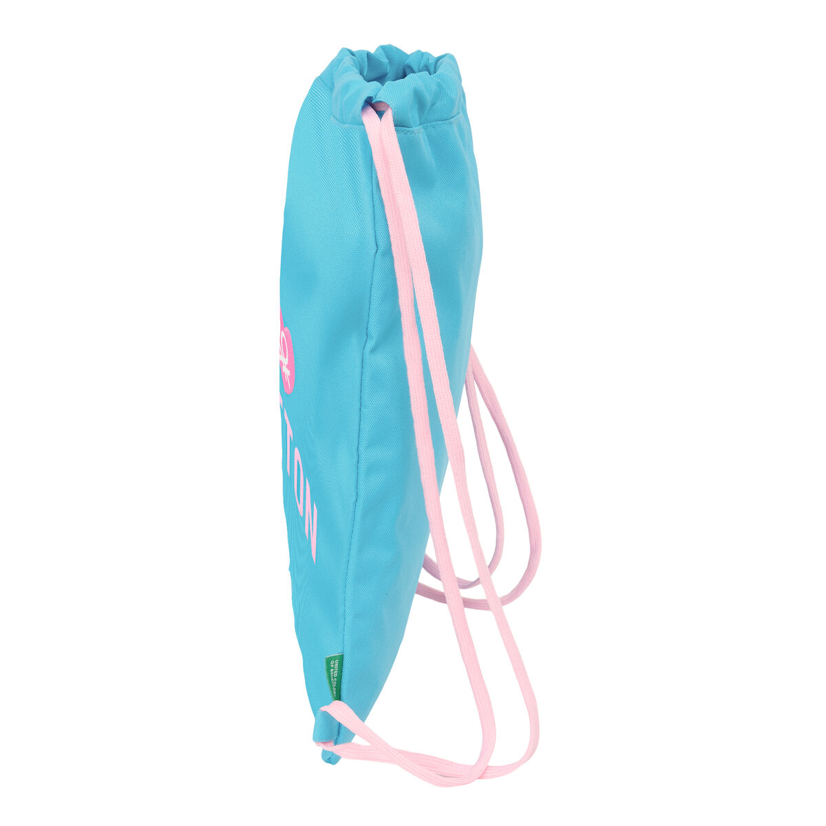 Skopåse med remmar Benetton Unique Rosa Turkos 35 x 40 x 1 cm - 4