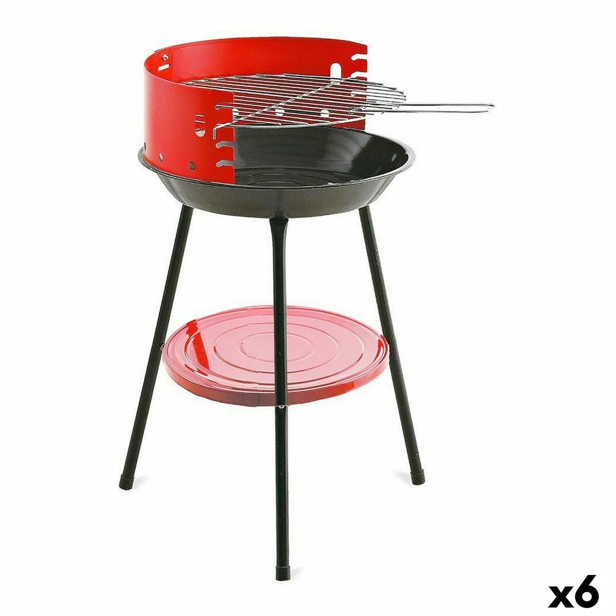 Grill Algon Röd Grill 36 x 36 x 55 cm
