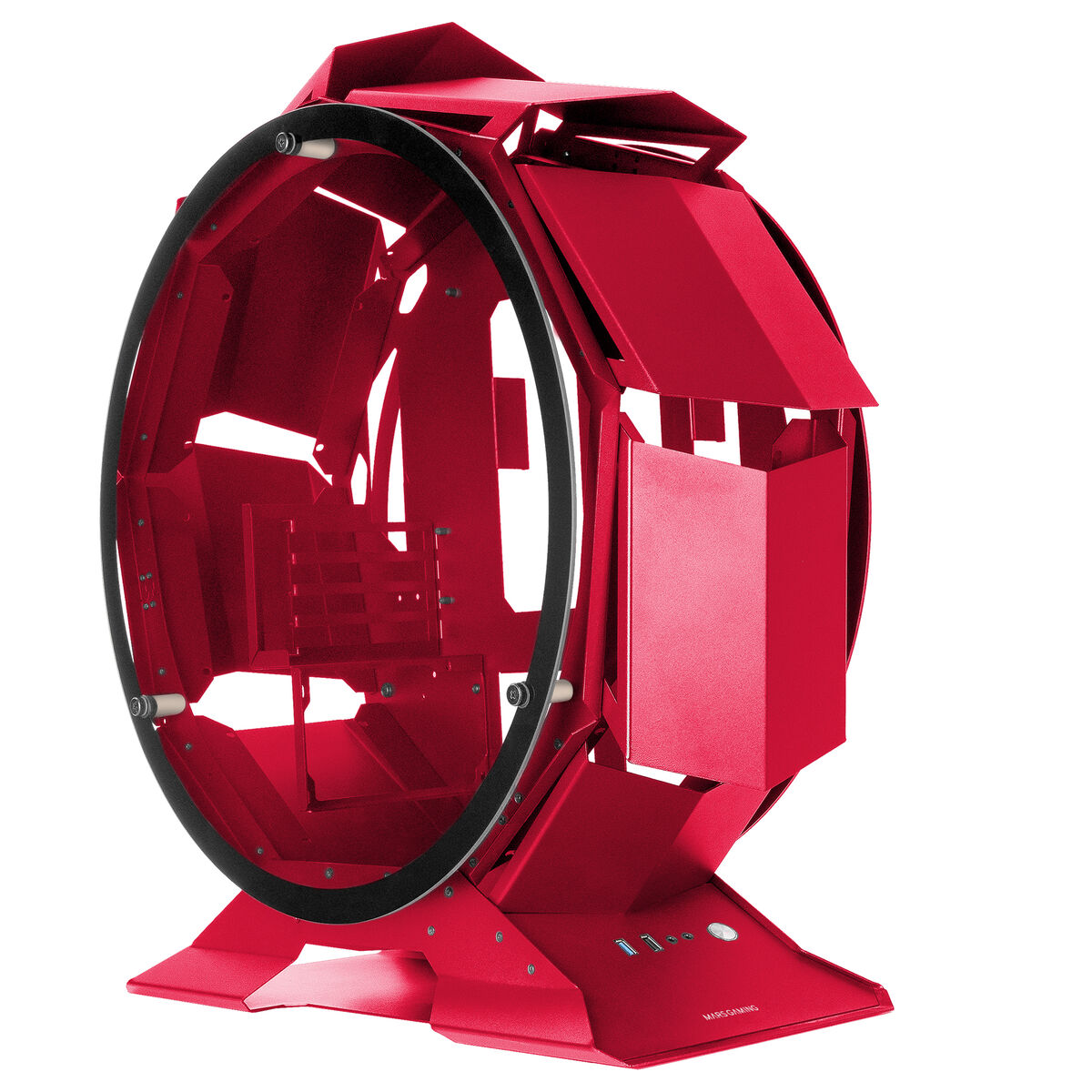ATX Semitorn Mars Gaming NCORB Red Röd RGB - 10