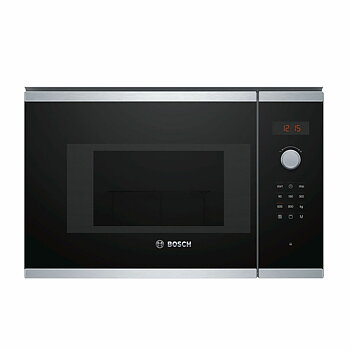 Mikrovågsugn med Grill BOSCH BEL523MS0 20 L LED 1270W Svart Svart/Silvrig Silvrig 800 W 20 L