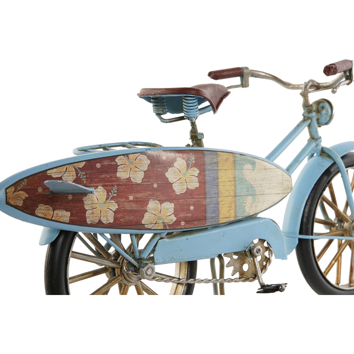 Prydnadsfigur Home ESPRIT 27 x 9,5 x 14,5 cm (3 antal) Cykel - 3