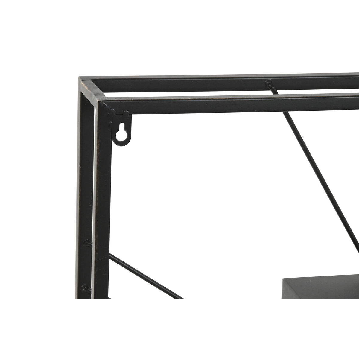 Väggklocka Home ESPRIT Svart Gyllene Metall Glas 80 x 8 x 80 cm - 3