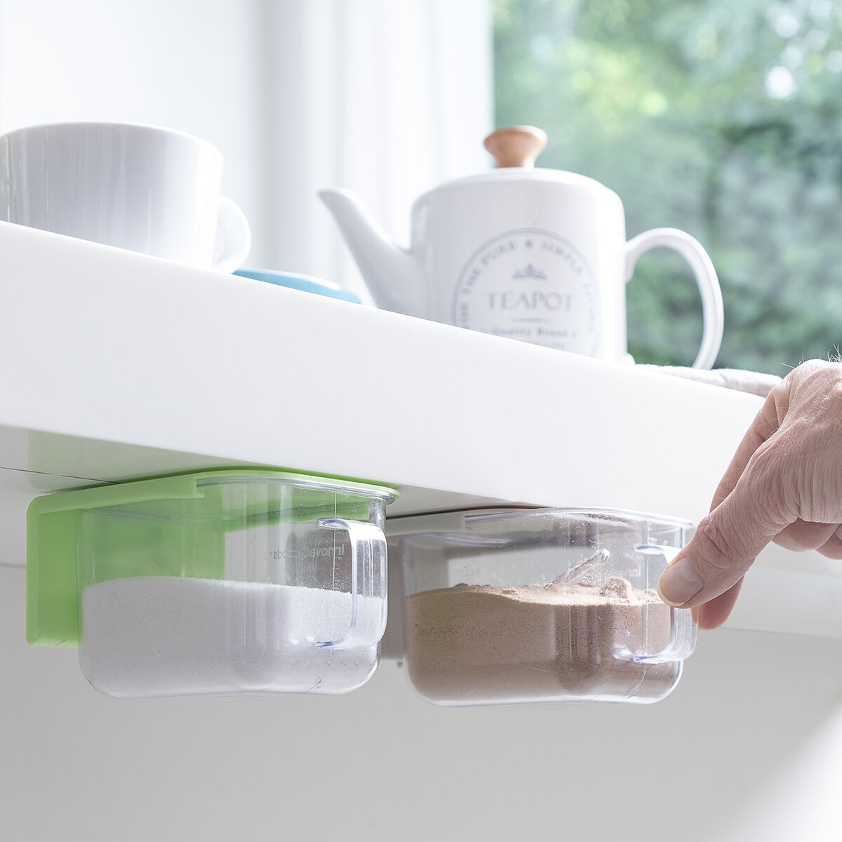 Löstagbara Självhäftande Köksbehållare Handstore InnovaGoods 2 antal - 31
