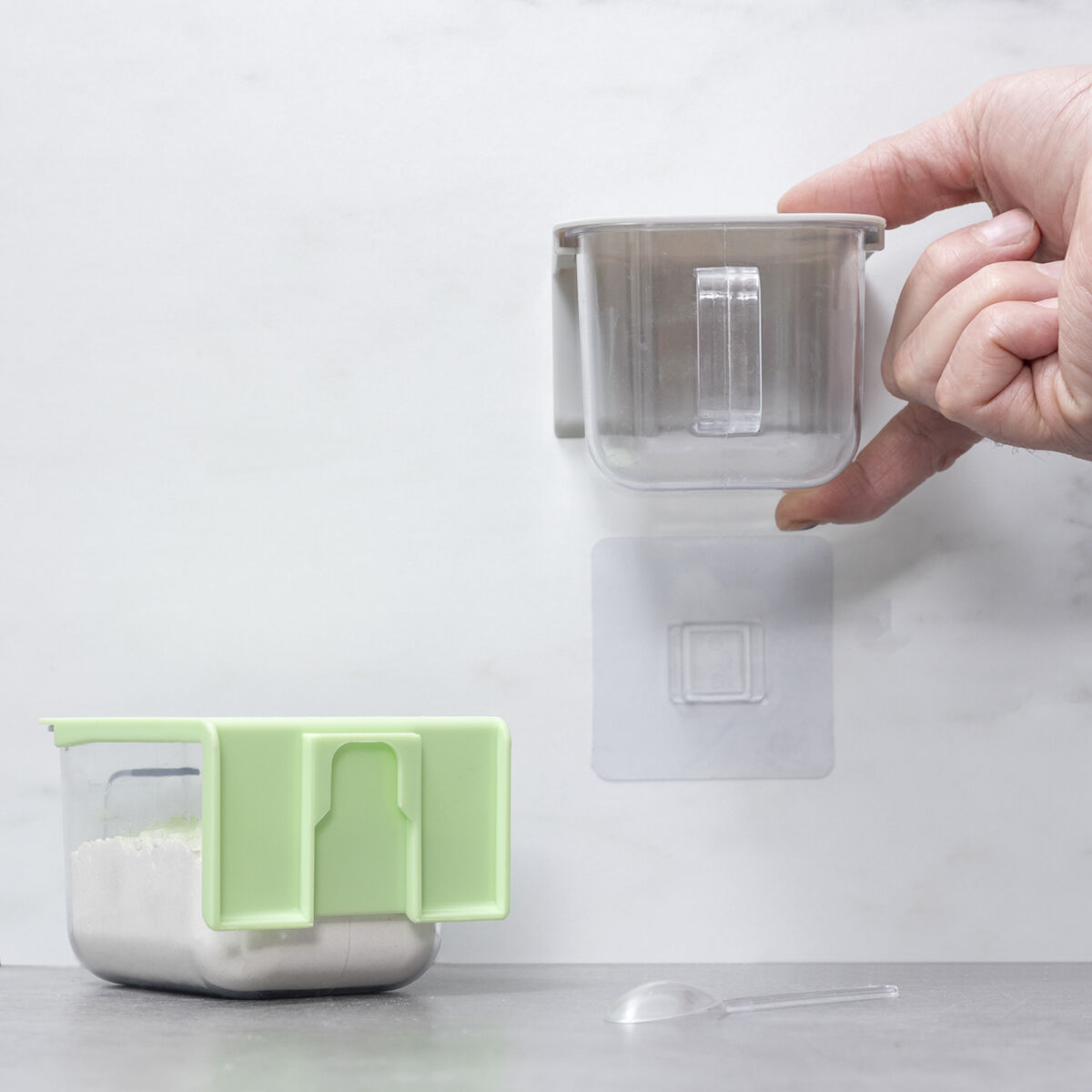 Löstagbara Självhäftande Köksbehållare Handstore InnovaGoods 2 antal - 20