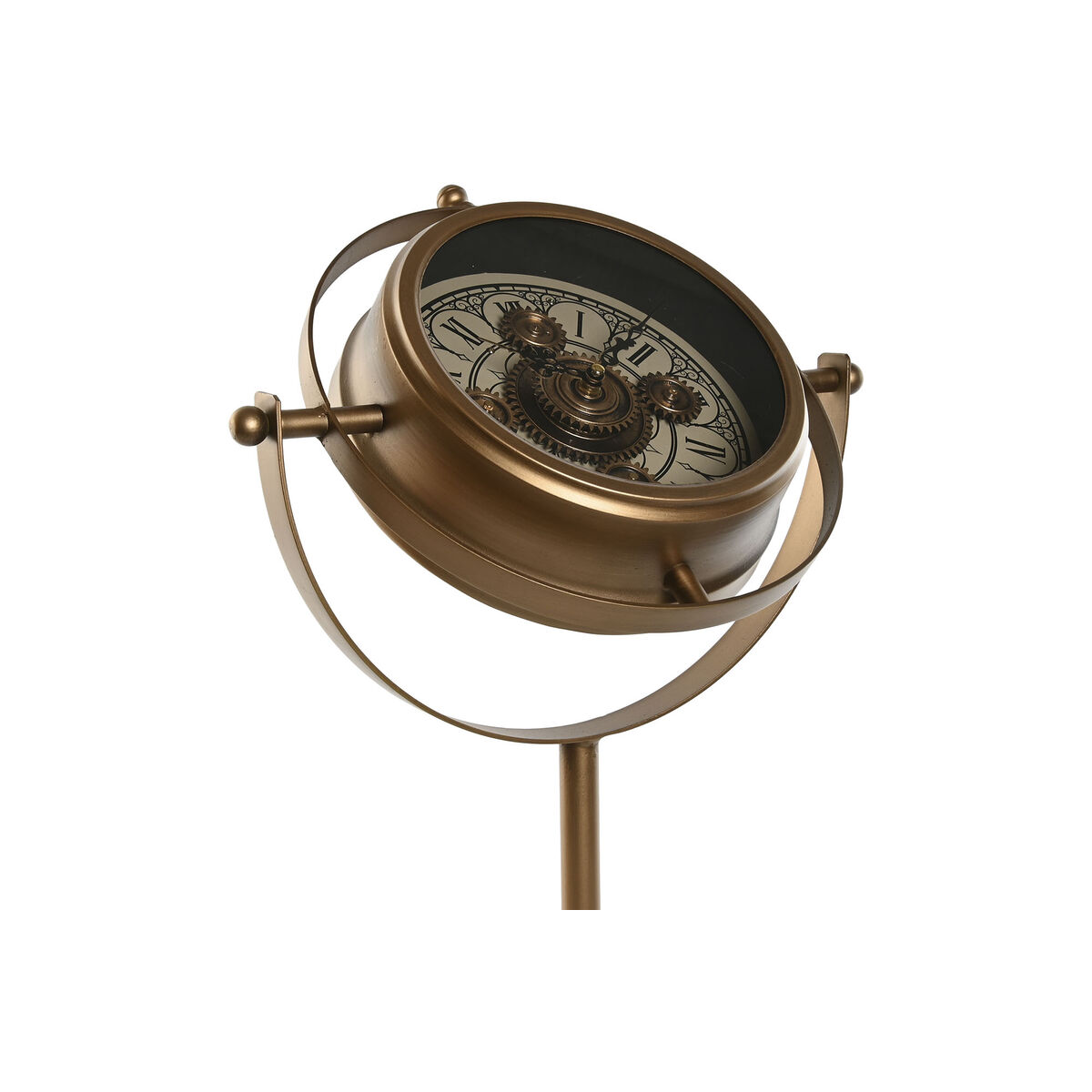 bordsklocka Home ESPRIT Gyllene Vintage - 3