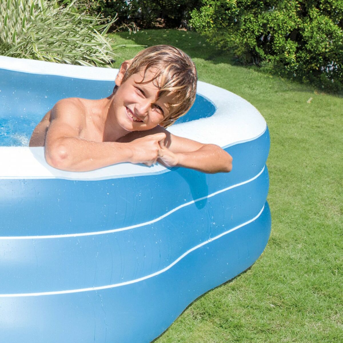 Upplåsbar bassäng   Intex 57495NP         1250 L 229 x 56 x 229 cm - 4
