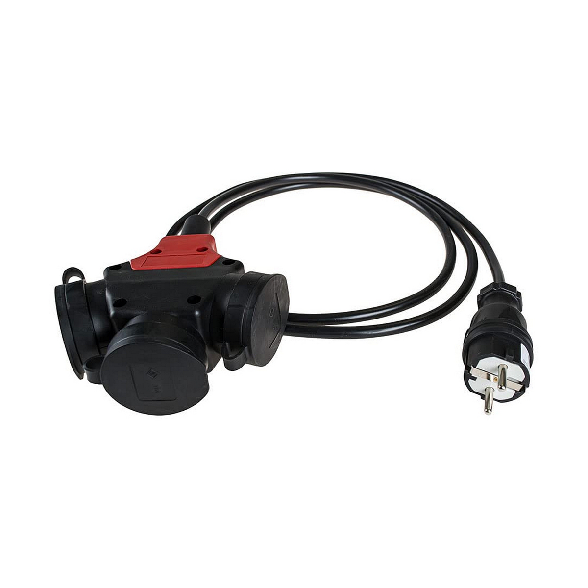 Förlängningssladd Solera 5586COB Svart Plug