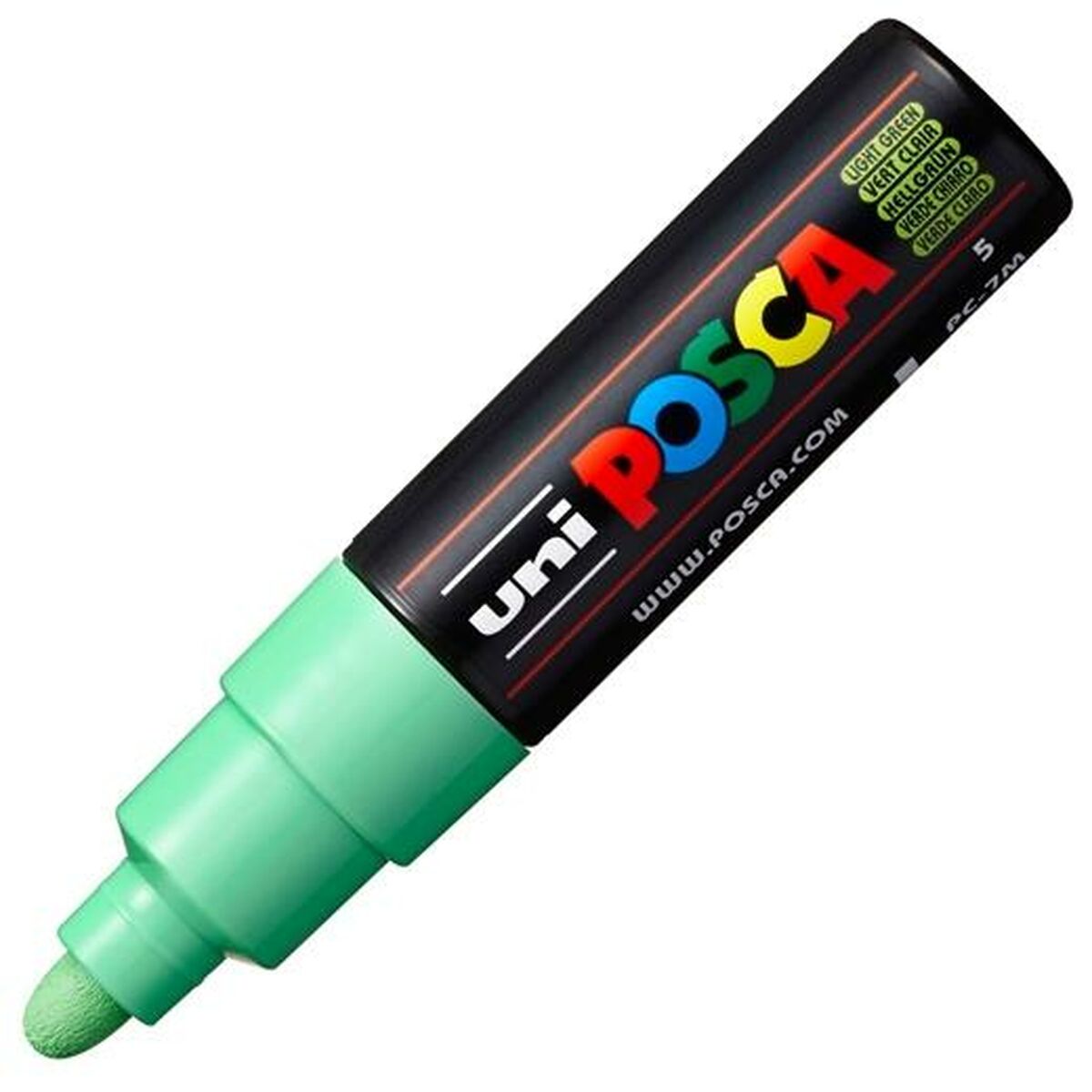 Tuschpennor POSCA PC-7M Ljusgrön (6 antal) - 2