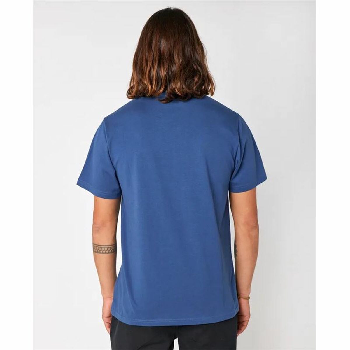 T-shirt med kortärm Herr Rip Curl Paradise Land Blå - 2