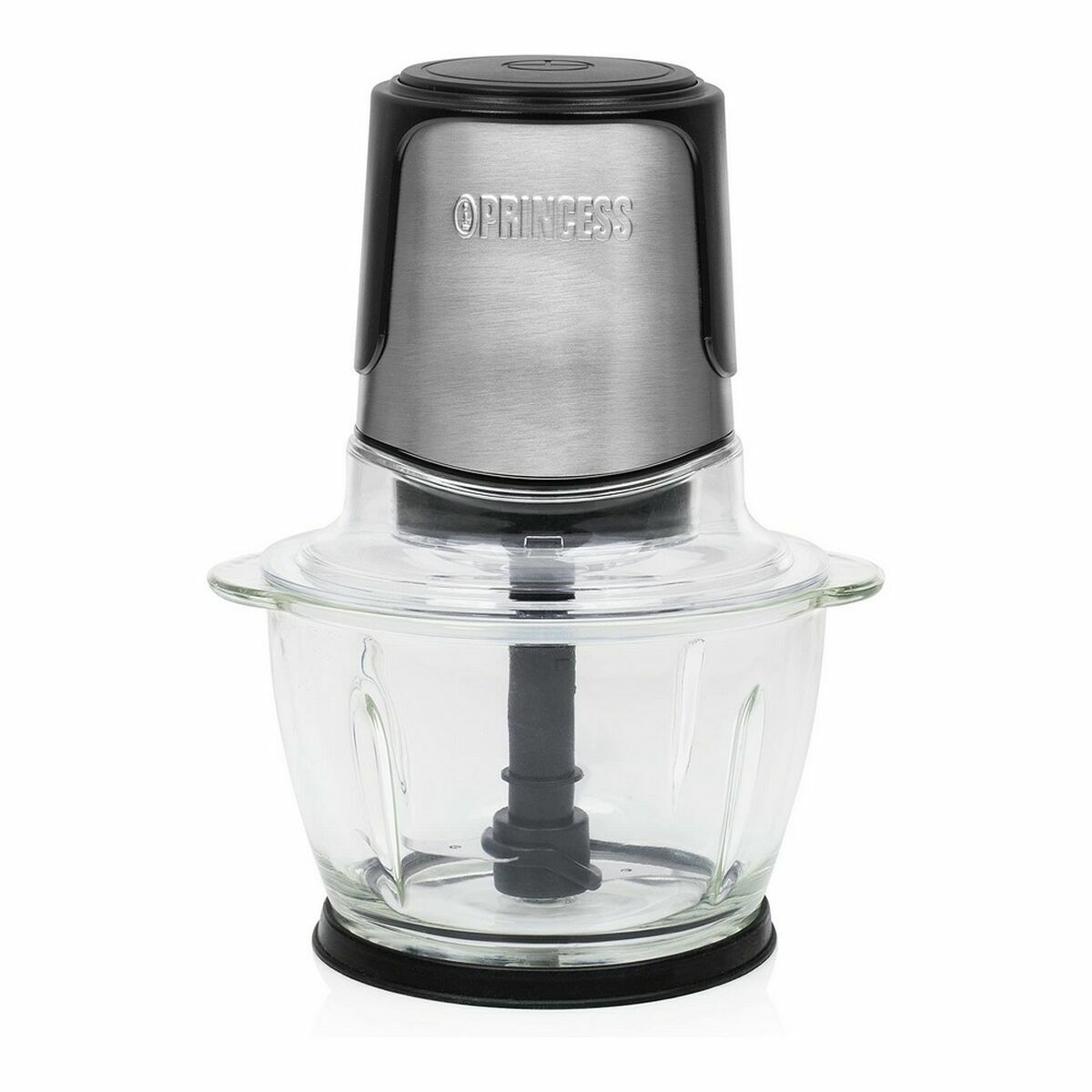 Köttkvarn Princess 221051 Picadora Svart Glas Rostfritt stål 300 W 1 L