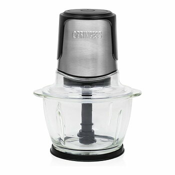 Köttkvarn Princess 221051 Picadora Svart Glas Rostfritt stål 300 W 1 L