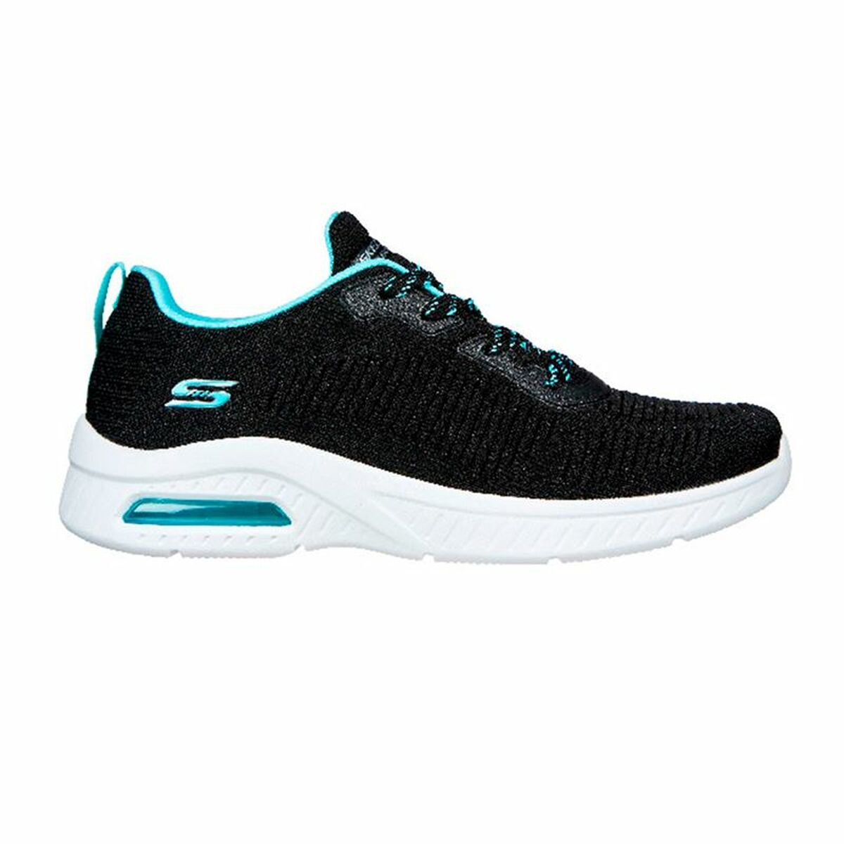 Gymnastiksko, Dam Skechers Squad Air-Sweet Enco Svart - 7