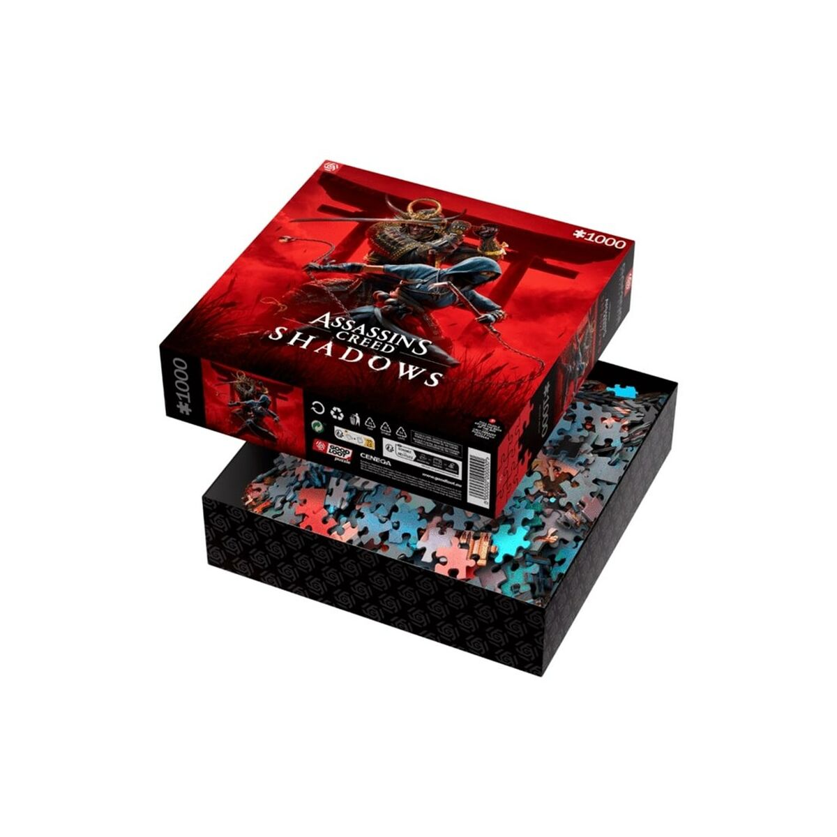 Pussel Cenega Publishing Assassin s Creed Shadows Naoe & Yasuke 1000 Delar - 2