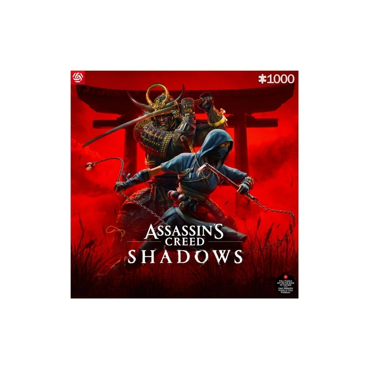 Pussel Cenega Publishing Assassin s Creed Shadows Naoe & Yasuke 1000 Delar
