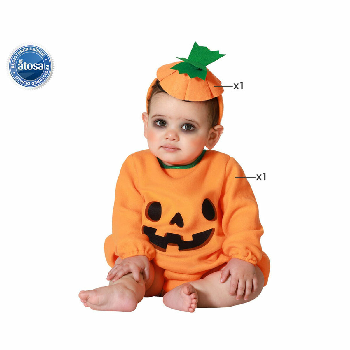 Maskeraddräkt bebis Pumpa - 4