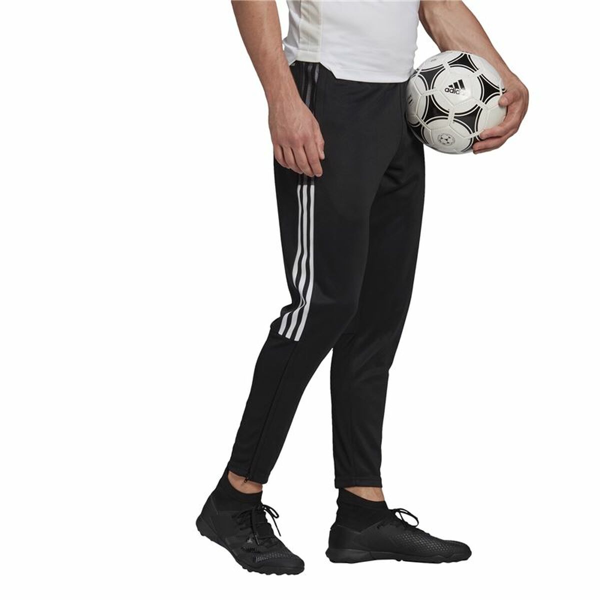 Fotbollsträningsbyxor, Vuxen Adidas Tiro 21 Svart Män - 7