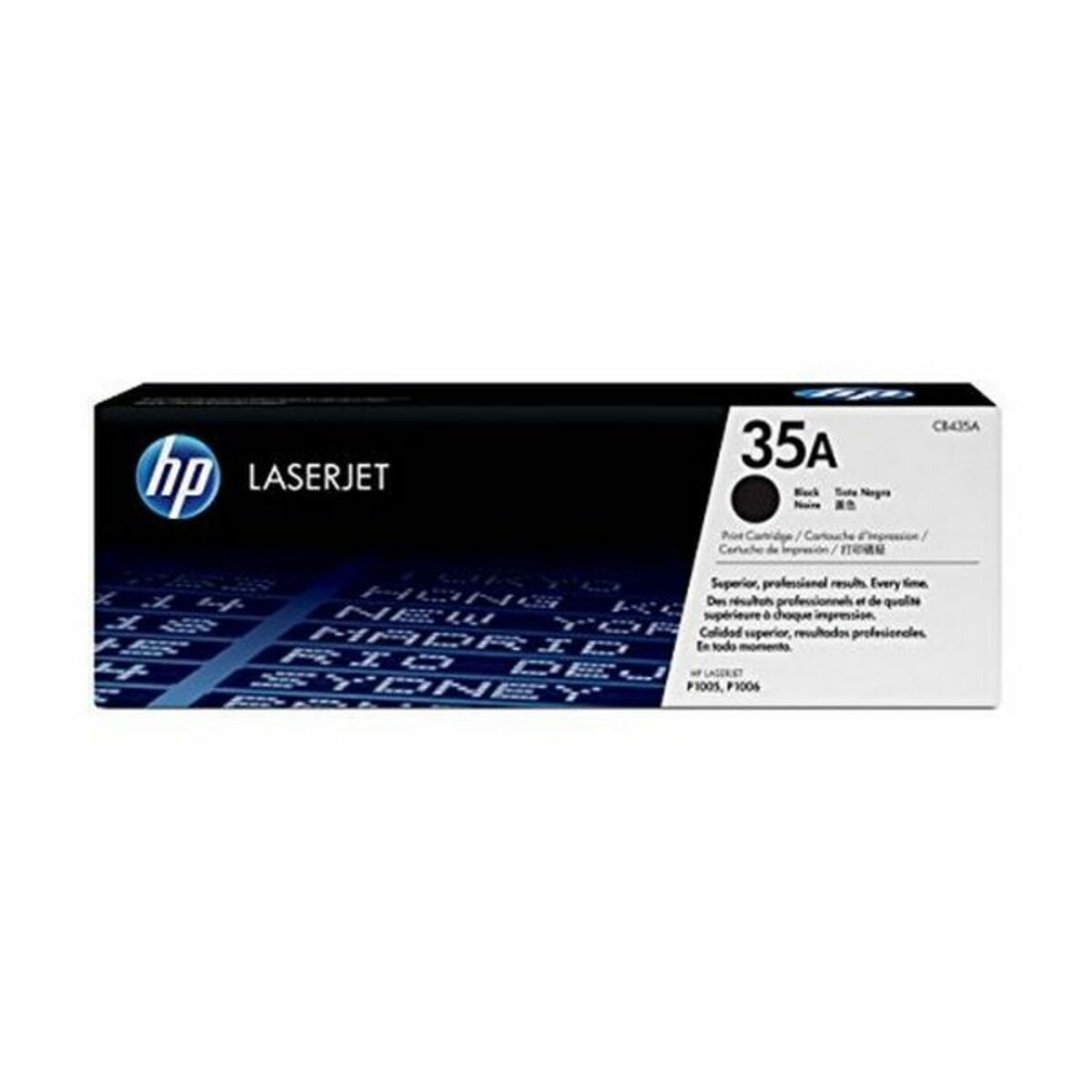 Original Toner HP 35A Svart - 3