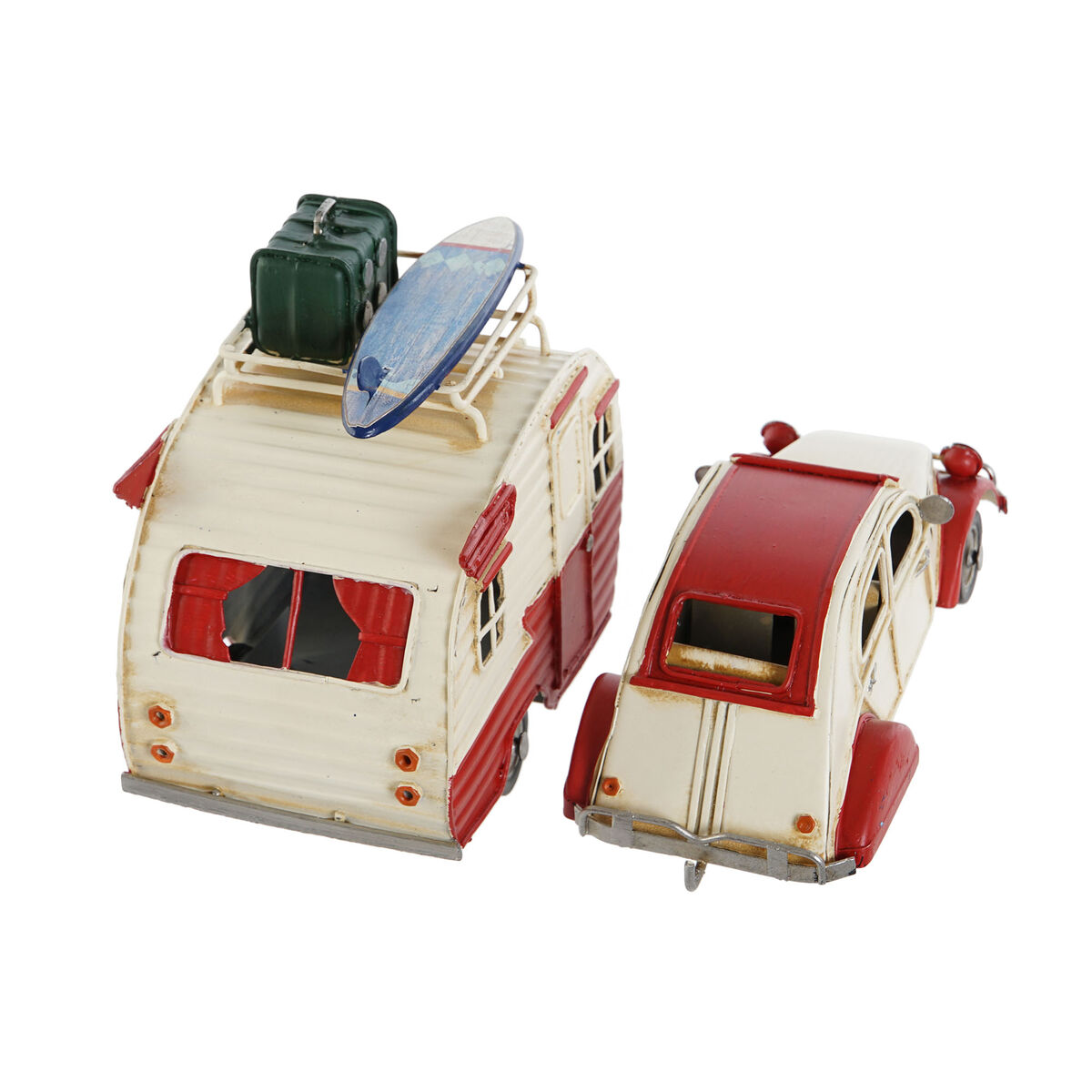 Prydnadsfigur Home ESPRIT 32 x 8,5 x 13 cm (3 antal) - 2