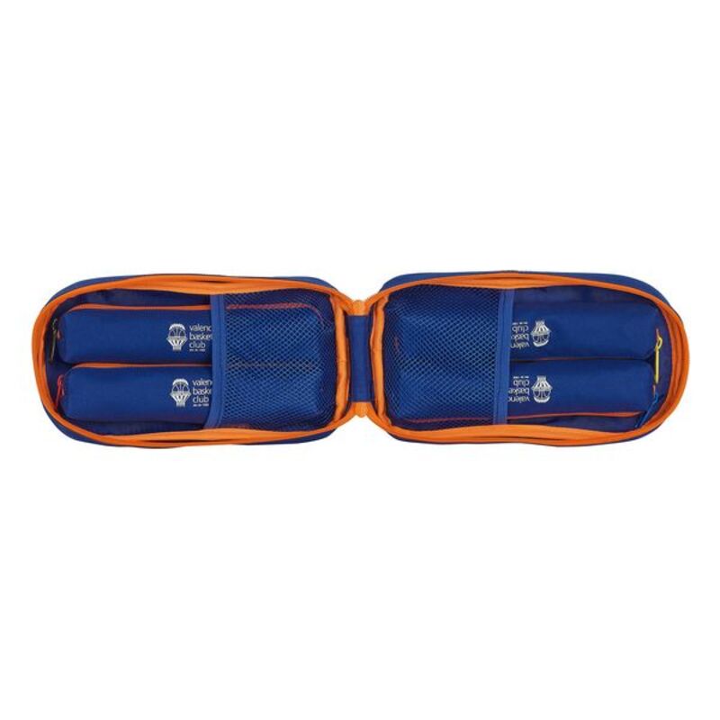 Pennfodral Ryggsäck Valencia Basket M847 Blå Orange 12 x 23 x 5 cm - 7