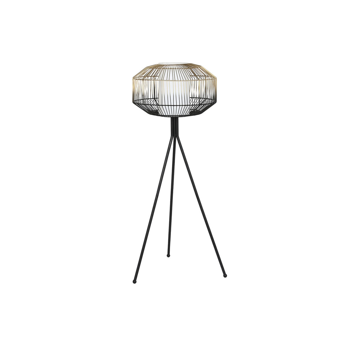 Golvlampa DKD Home Decor Svart Gyllene Järn 50 W 220 V 39 x 39 x 103 cm - 5