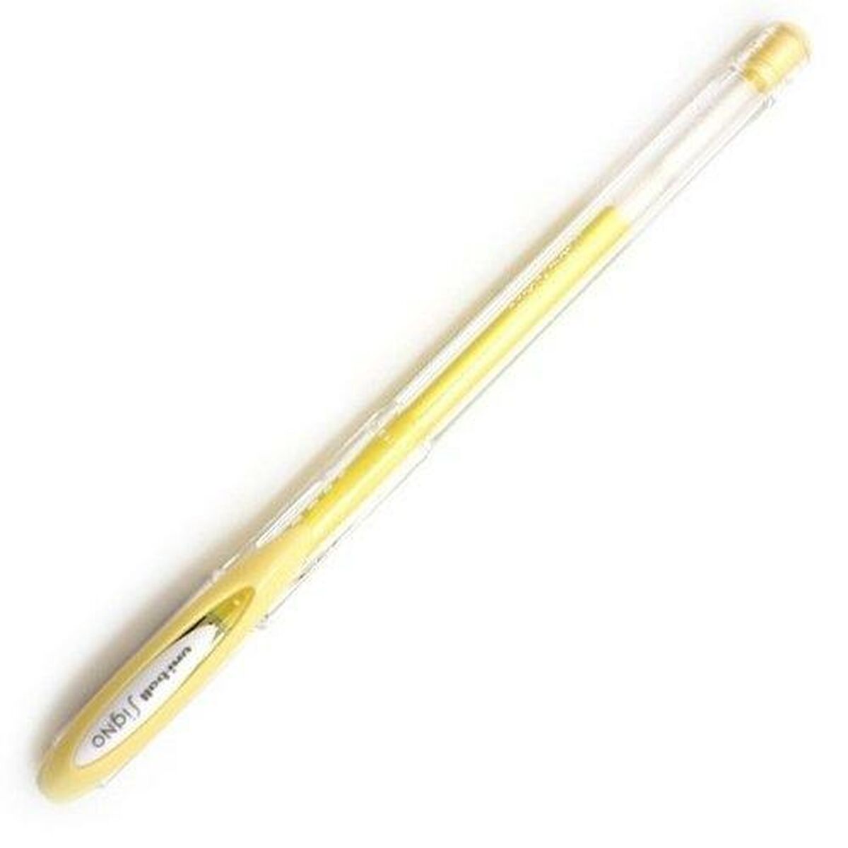 Penna för flytande bläck Uni-Ball Rollerball Signo Angelic Colour UM-120AC Gul 0,45 mm (12 Delar) - 2