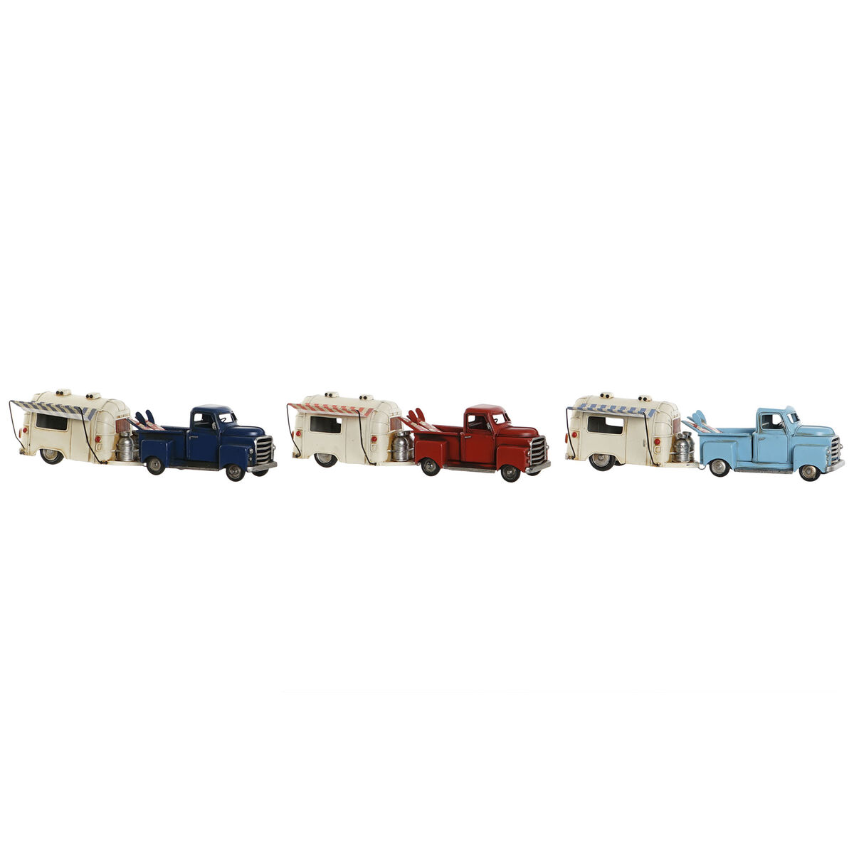 Prydnadsfigur Home ESPRIT 32 x 8 x 9 cm (3 antal)