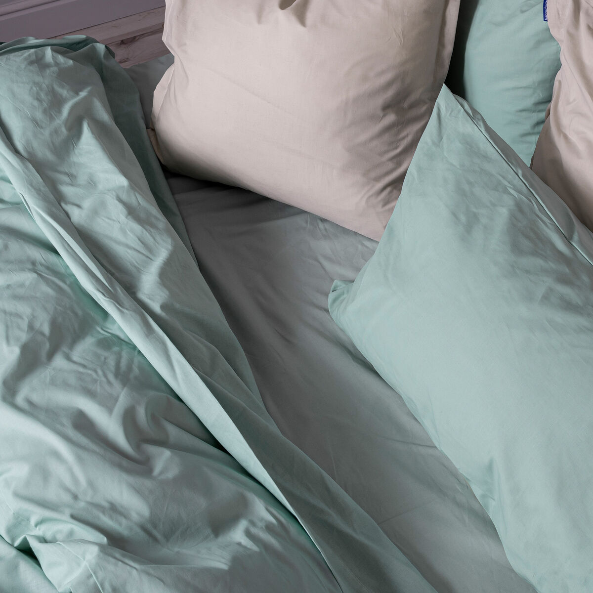 Påslakan HappyFriday BASIC Mint 155 x 220 cm - 3