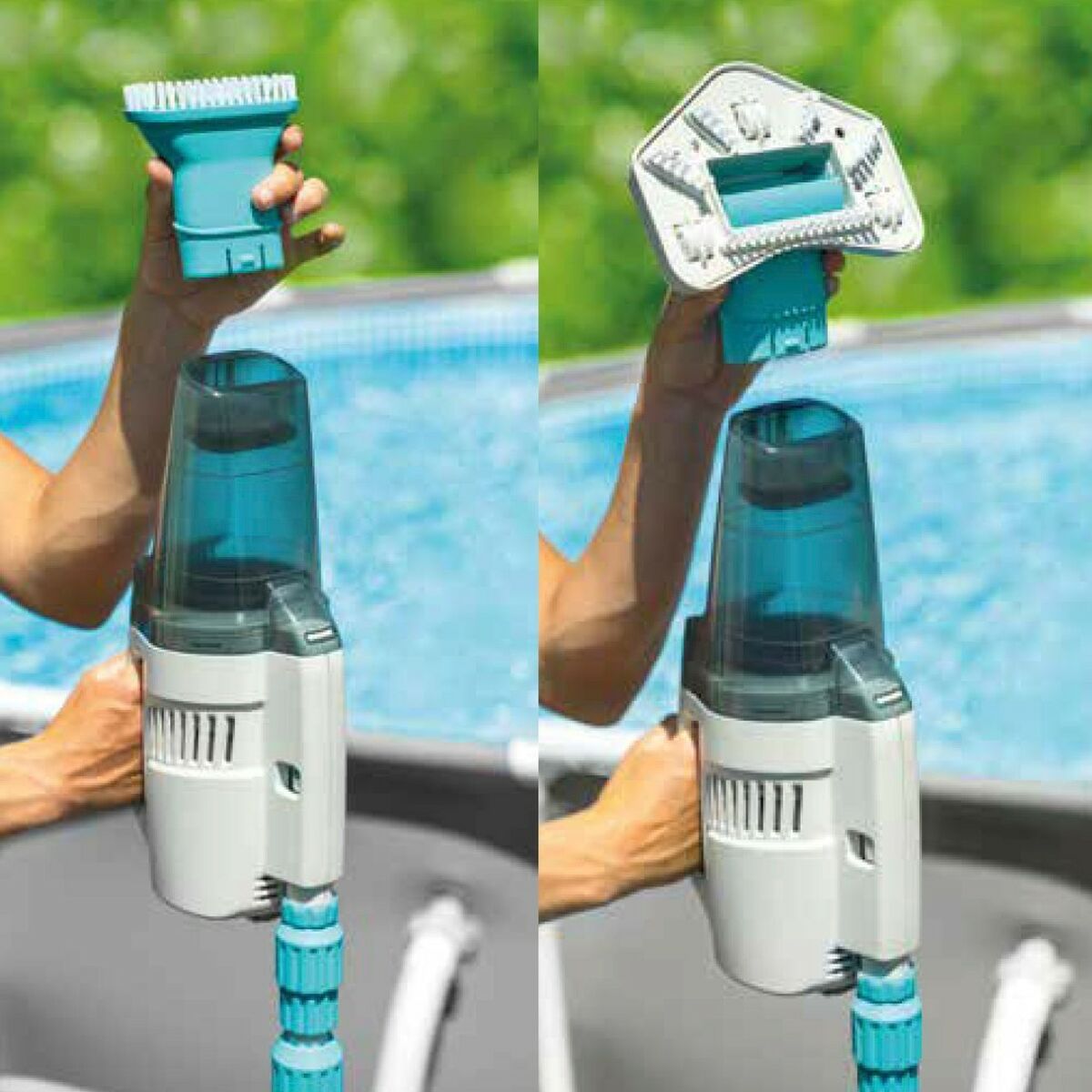 Handhållen Pool Cleaner Intex 18 x 280 x 21 cm (4 antal) - 11