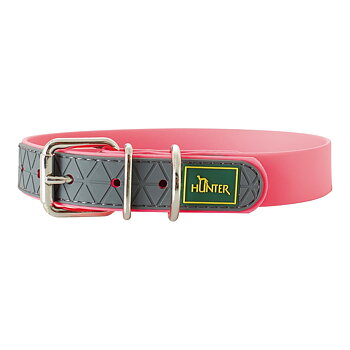 Hundhalsband Hunter Convenience Rosa (38-46 cm)