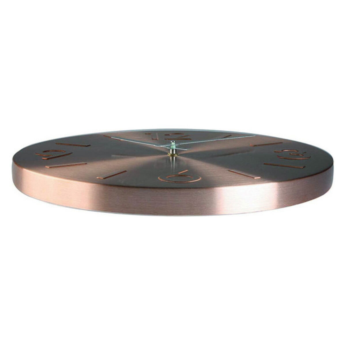 Väggklocka Versa 18560231 Koppar Metall Aluminium 4 x 35,5 x 35,5 cm - 2