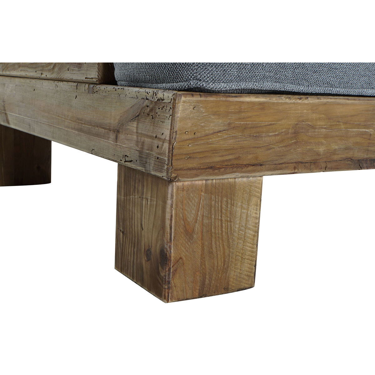 Soffa DKD Home Decor Grå Naturell Alpino 224 x 95 x 82 cm - 6