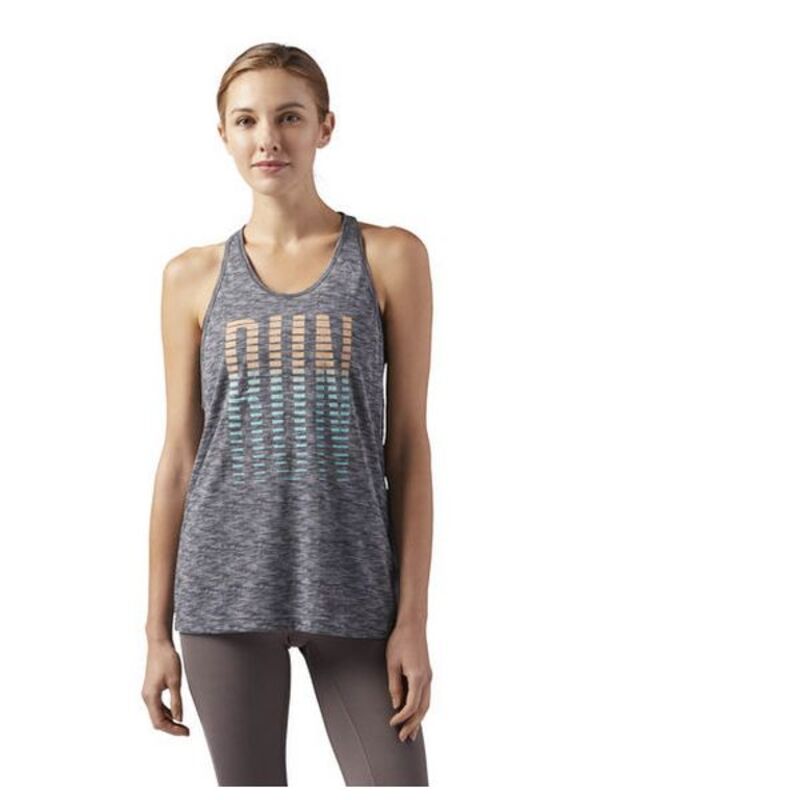 Tanktop, Dam Reebok RE TANK Grå - 5
