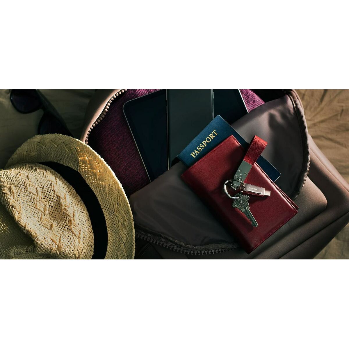 USB-minne SanDisk Ultra Dual Drive Luxe Stål 256 GB (1 antal) - 5
