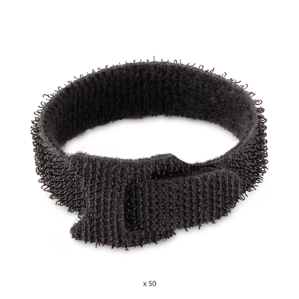 Kabelflänsar Startech B506I-HOOK-LOOP-TIES Svart Nylon 15 cm - 4