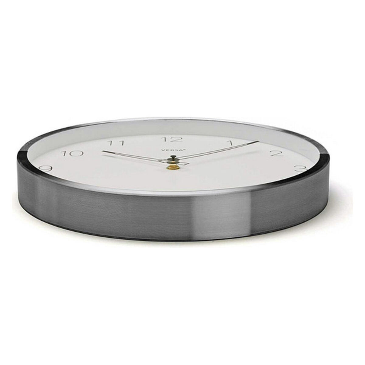 Väggklocka Aluminium (4,3 x 30 x 30 cm) - 2