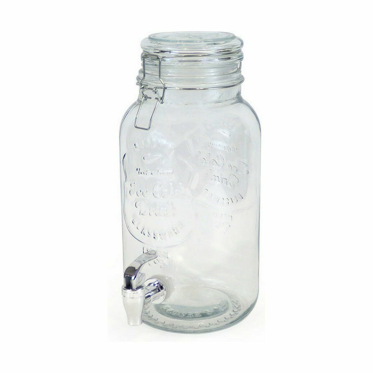 Dryckdispenser La Mediterránea Kran Glas 4 L (6 antal) - 2