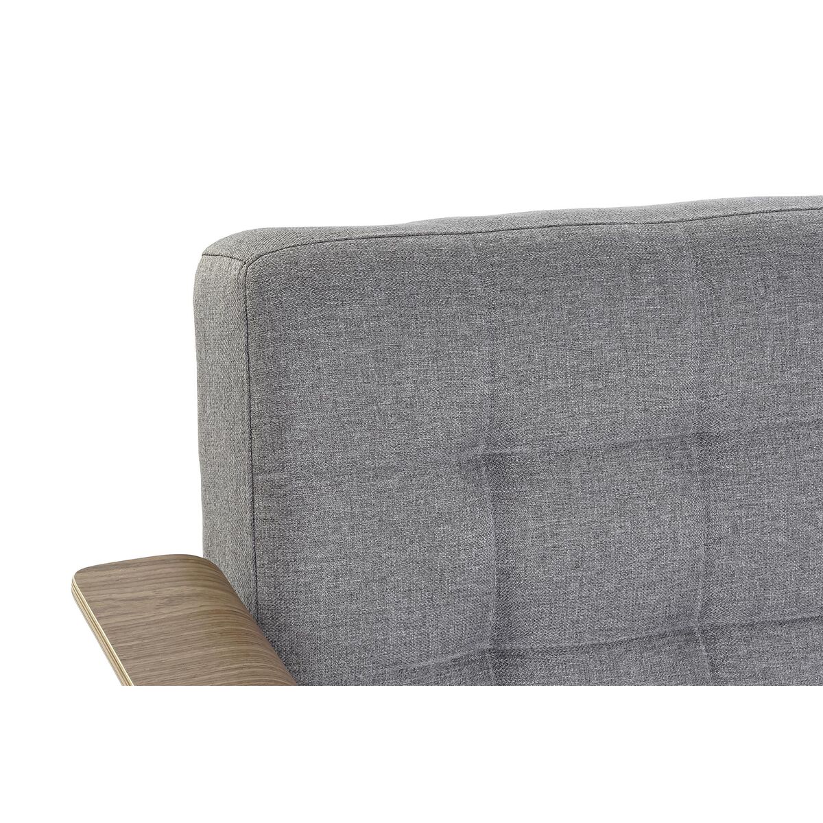 Bäddsoffa DKD Home Decor Brun Grå Metall Urban 203 x 87 x 81 cm - 2